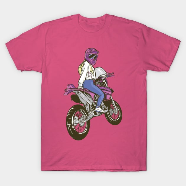 Dirtbike Girl T-Shirt by Dirt Bike Gear